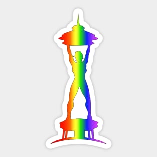 Seattle Gay Pride (Female) Sticker